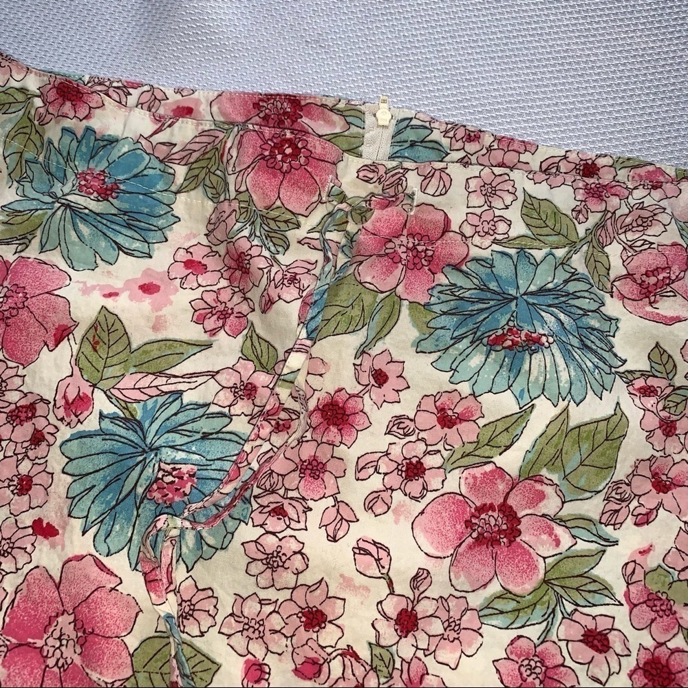 Jonathan Martin Floral Skirt, sz L - Picture 4 of 8
